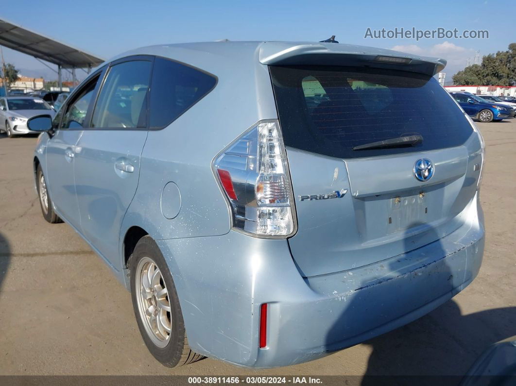 2012 Toyota Prius V Three Silver vin: JTDZN3EU3C3024320