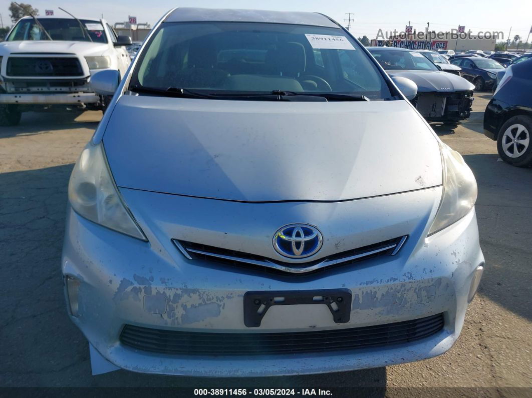 2012 Toyota Prius V Three Silver vin: JTDZN3EU3C3024320