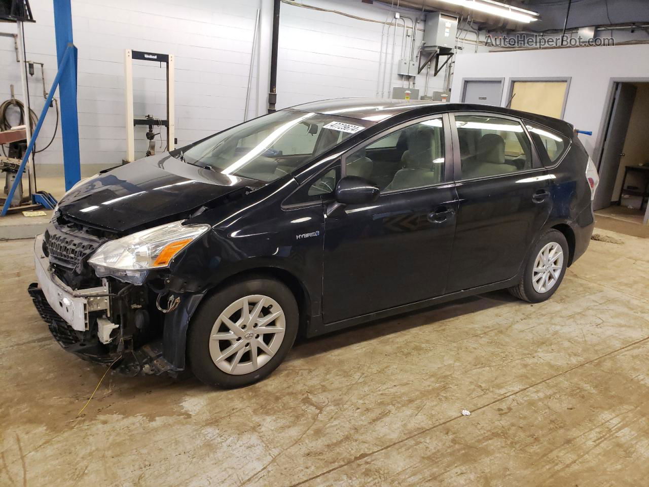 2012 Toyota Prius V  Black vin: JTDZN3EU3C3052151