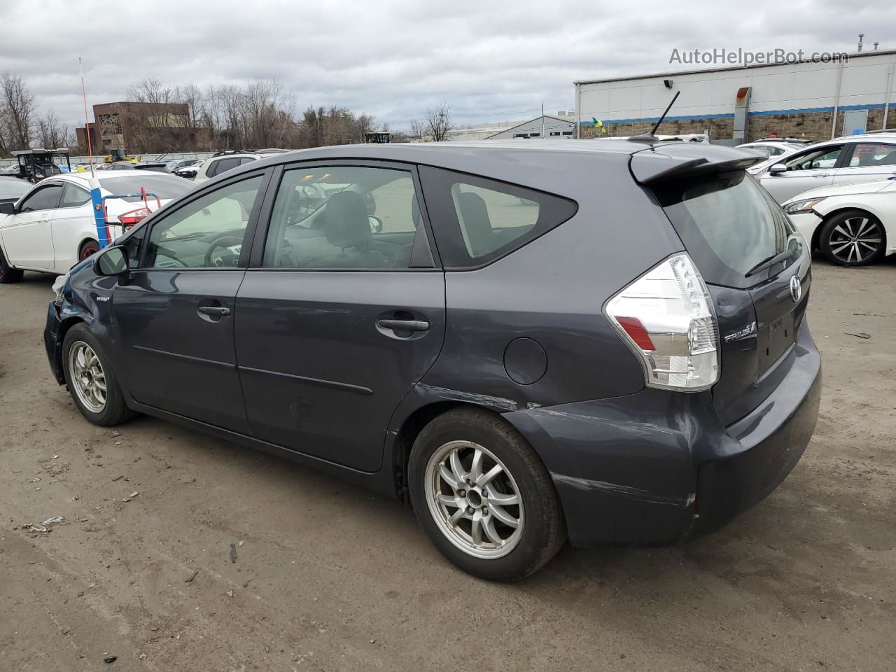 2012 Toyota Prius V  Gray vin: JTDZN3EU3C3082704