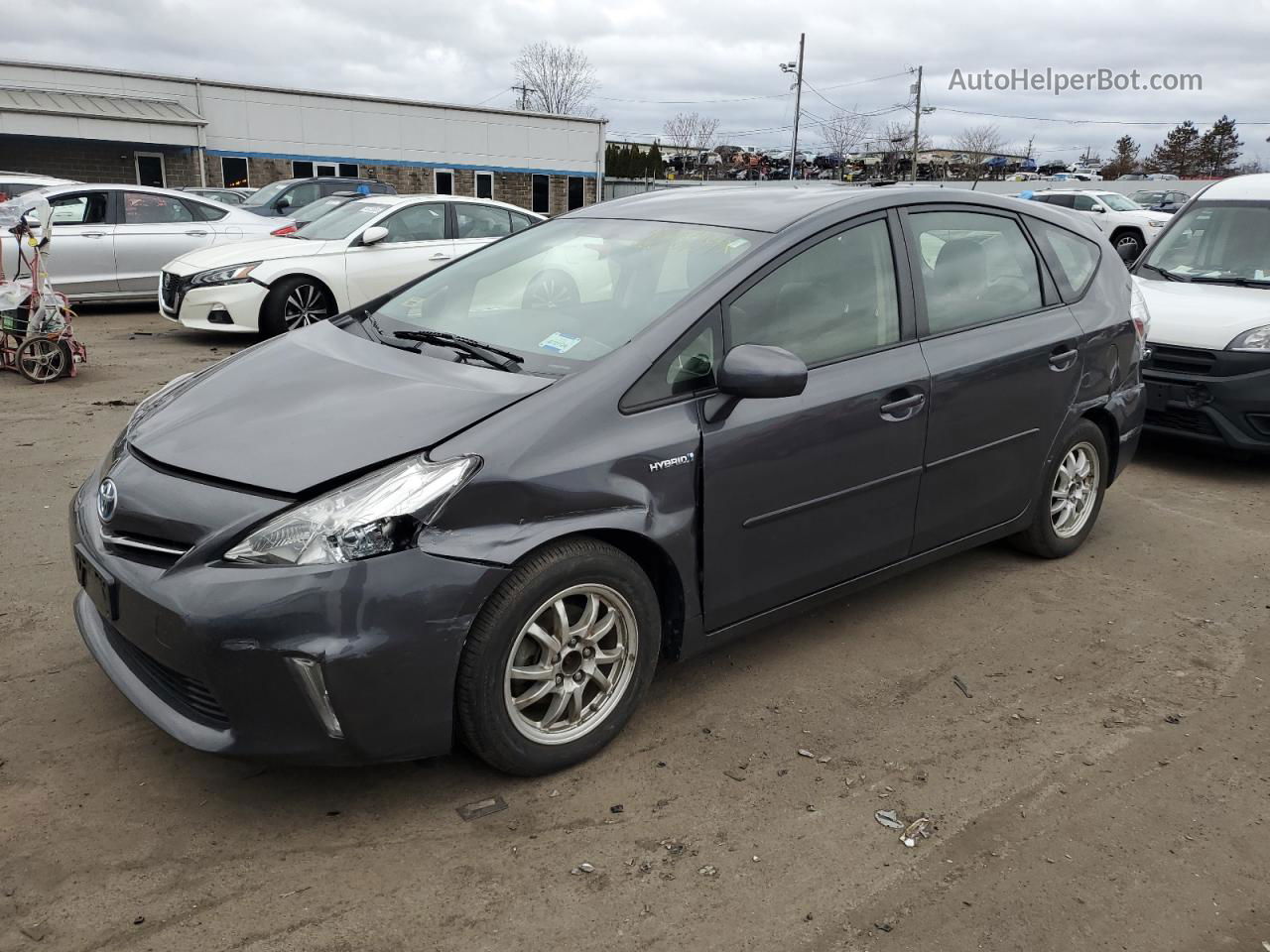 2012 Toyota Prius V  Gray vin: JTDZN3EU3C3082704