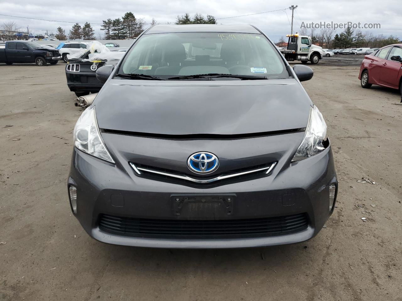 2012 Toyota Prius V  Gray vin: JTDZN3EU3C3082704