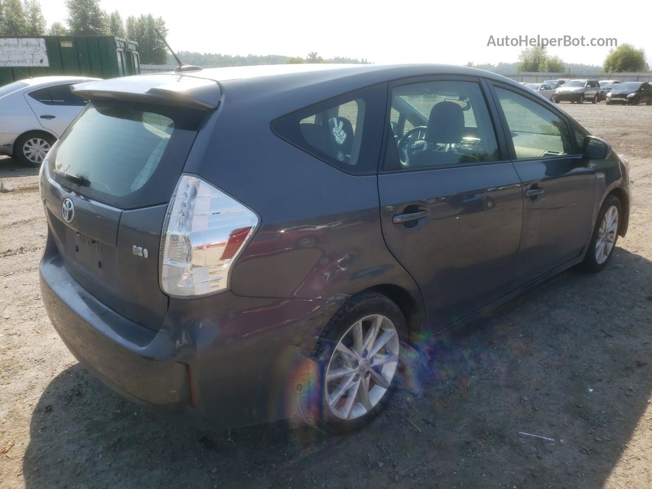 2012 Toyota Prius V  Серый vin: JTDZN3EU3C3125681