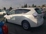 2013 Toyota Prius V  White vin: JTDZN3EU3D3261763