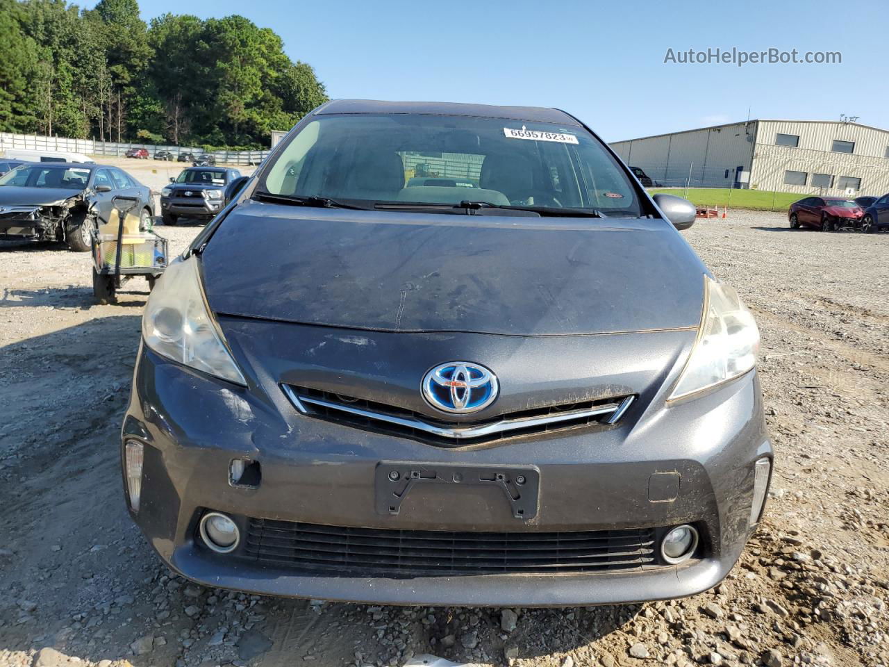 2013 Toyota Prius V  Charcoal vin: JTDZN3EU3D3264243