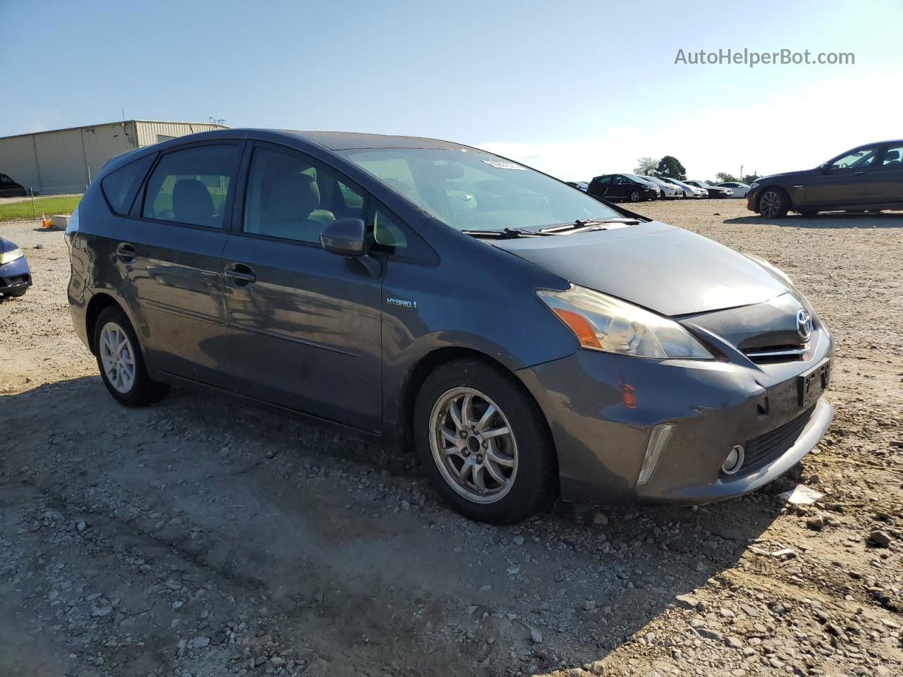 2013 Toyota Prius V  Charcoal vin: JTDZN3EU3D3264243