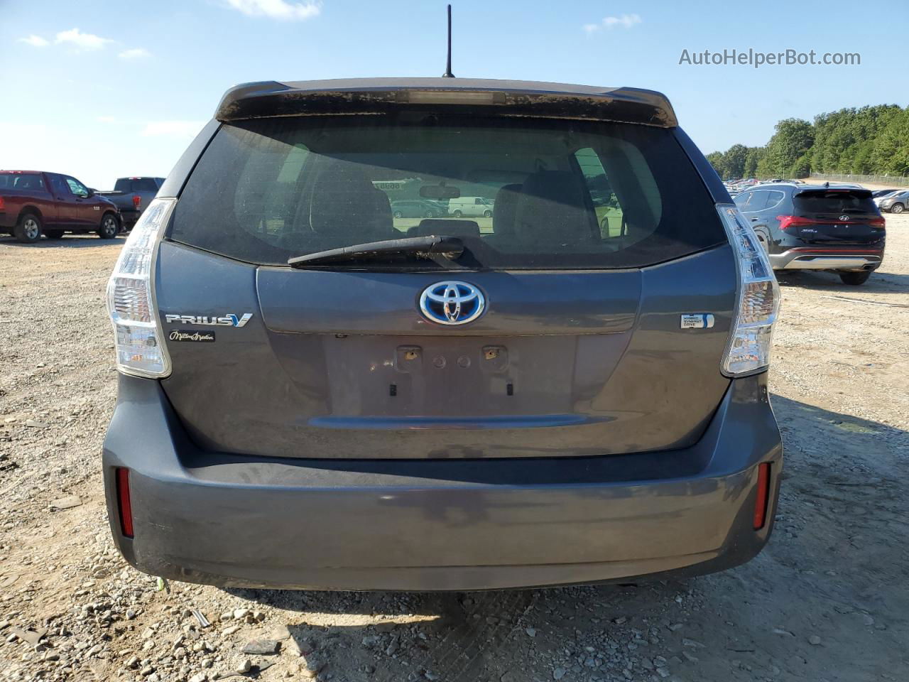 2013 Toyota Prius V  Charcoal vin: JTDZN3EU3D3264243