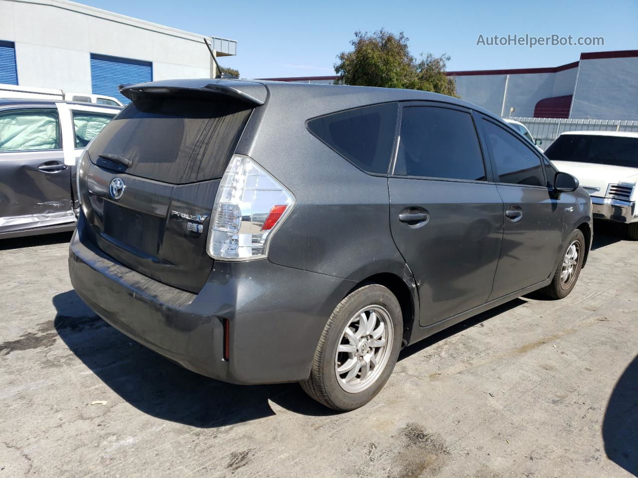 2014 Toyota Prius V  Gray vin: JTDZN3EU3E3311174