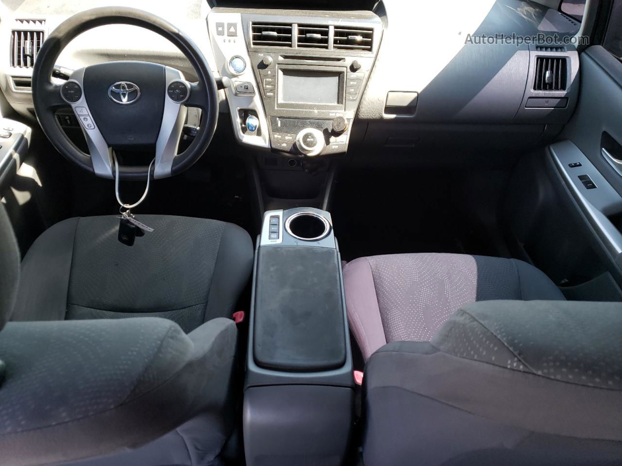 2014 Toyota Prius V  Серый vin: JTDZN3EU3E3311174