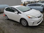 2014 Toyota Prius V  White vin: JTDZN3EU3E3322935