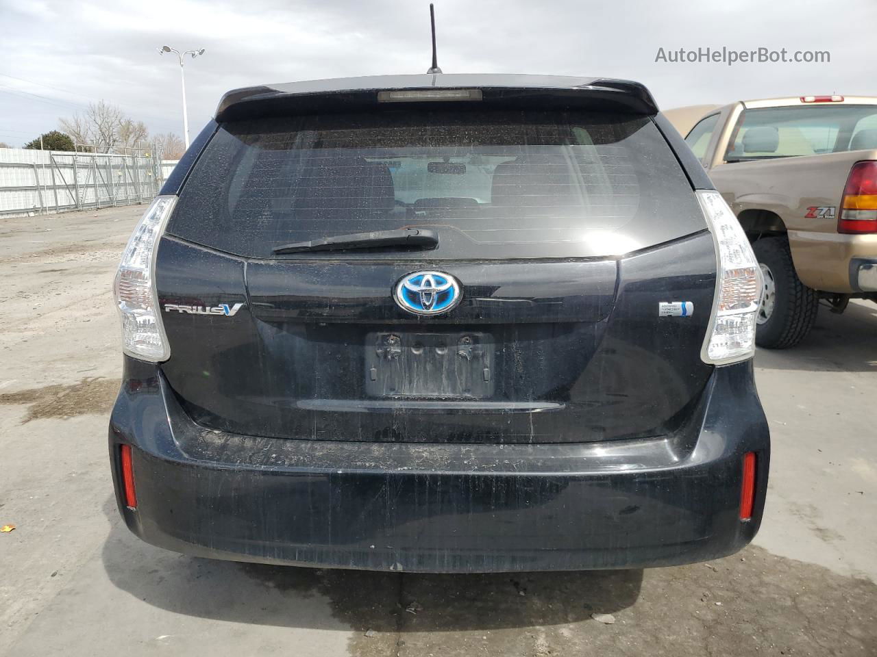 2014 Toyota Prius V  Black vin: JTDZN3EU3E3330534