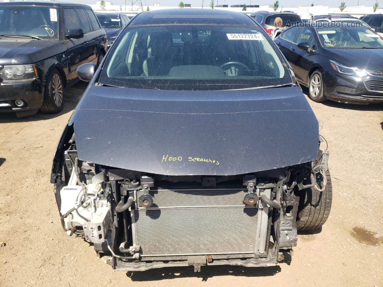 2014 Toyota Prius V  Серый vin: JTDZN3EU3E3333966