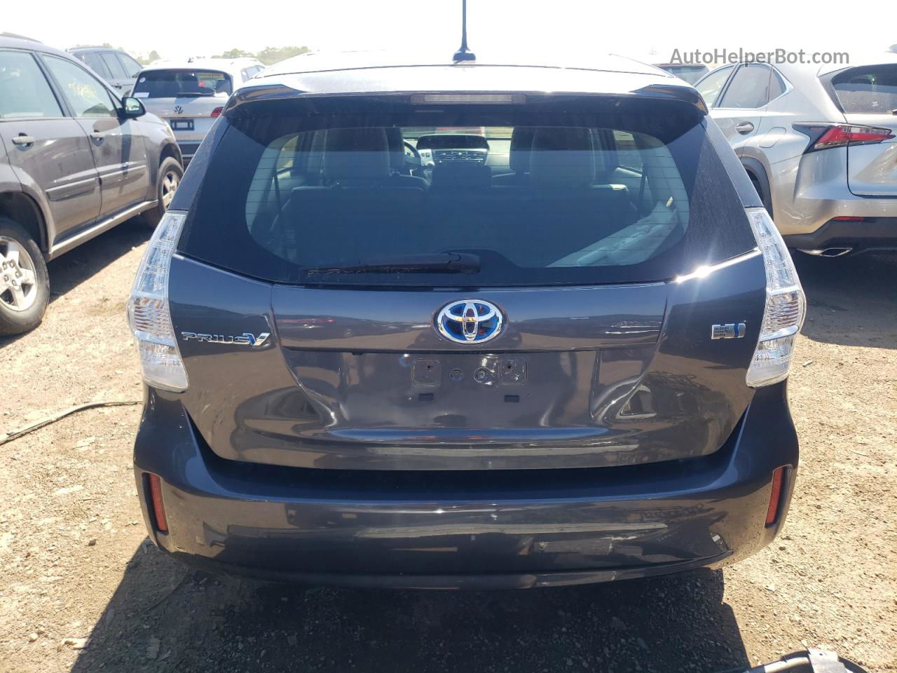 2014 Toyota Prius V  Серый vin: JTDZN3EU3E3333966