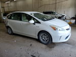 2014 Toyota Prius V  White vin: JTDZN3EU3EJ000940