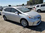 2014 Toyota Prius V  Silver vin: JTDZN3EU3EJ004082