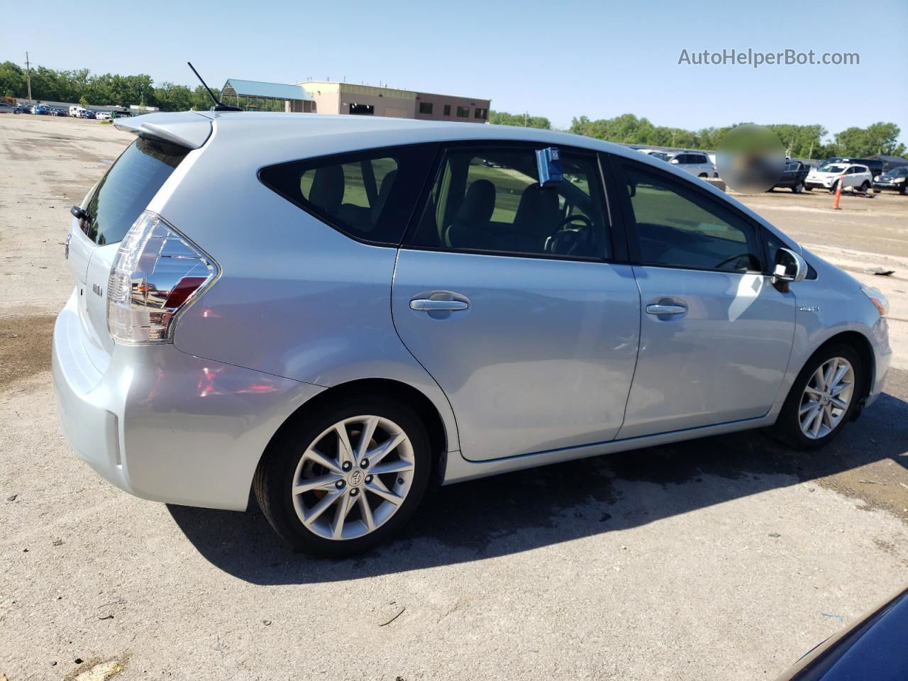 2014 Toyota Prius V  Blue vin: JTDZN3EU3EJ012473