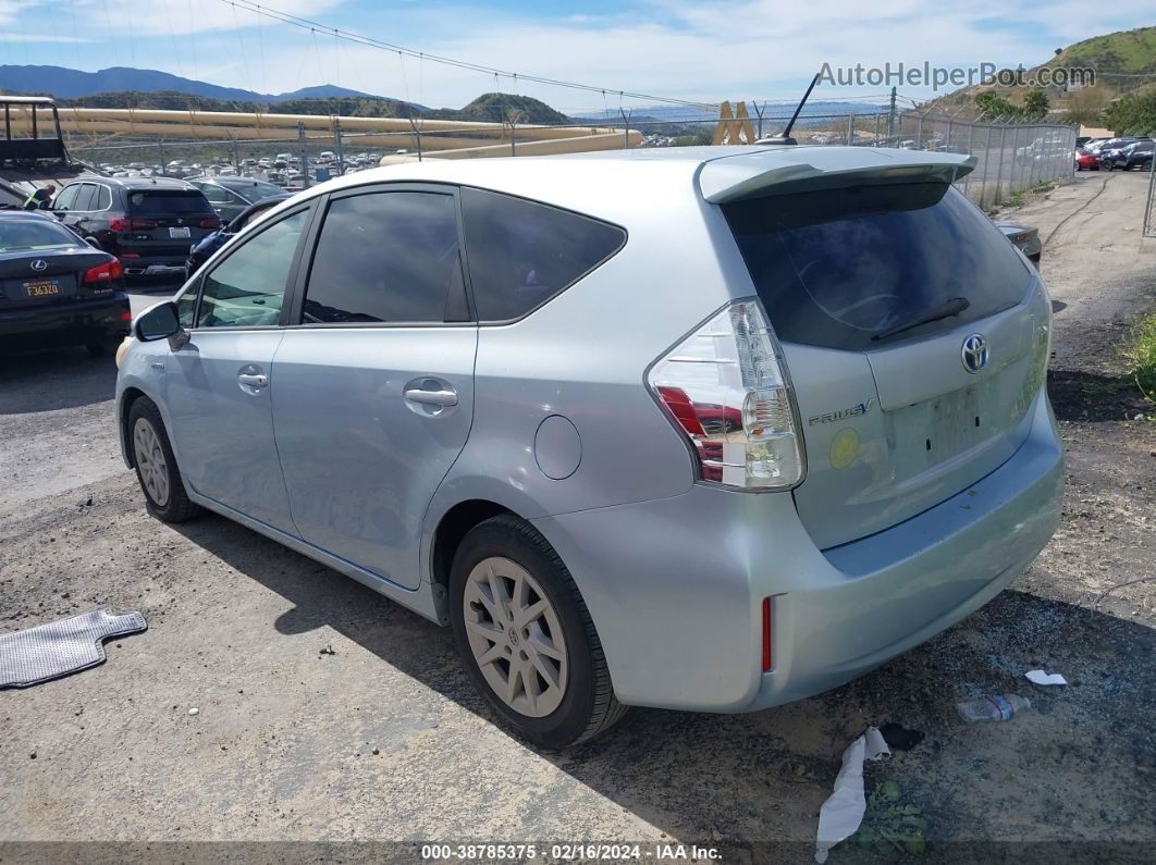 2012 Toyota Prius V Three Silver vin: JTDZN3EU4C3022401