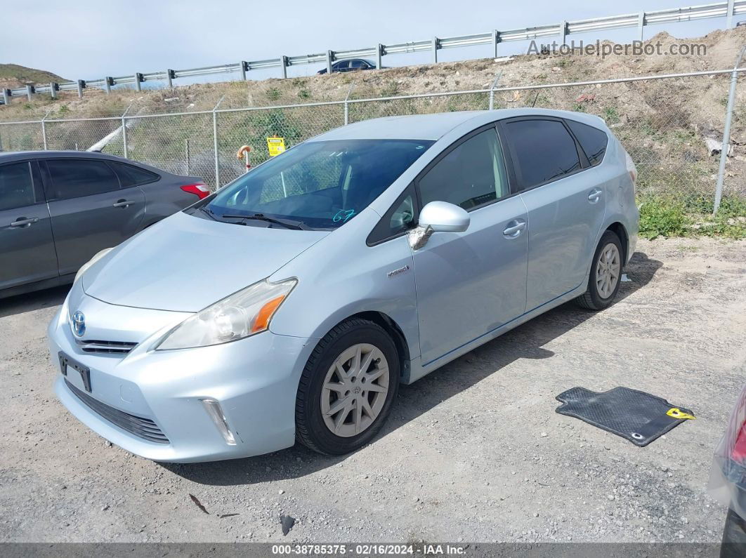 2012 Toyota Prius V Three Silver vin: JTDZN3EU4C3022401