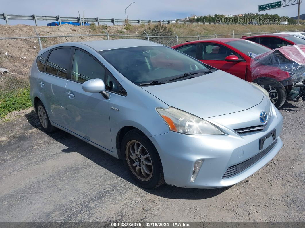 2012 Toyota Prius V Three Silver vin: JTDZN3EU4C3022401