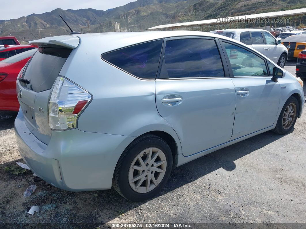 2012 Toyota Prius V Three Silver vin: JTDZN3EU4C3022401