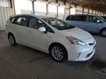 2012 Toyota Prius V  White vin: JTDZN3EU4C3027145