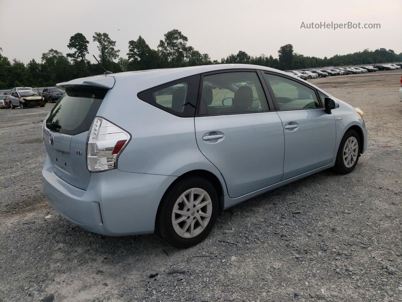 2012 Toyota Prius V  Blue vin: JTDZN3EU4C3031969