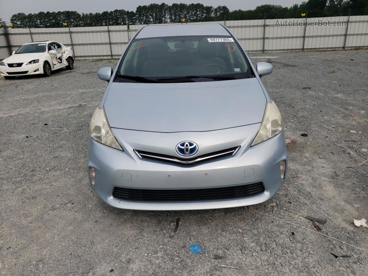 2012 Toyota Prius V  Blue vin: JTDZN3EU4C3031969