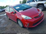 2012 Toyota Prius V Three Red vin: JTDZN3EU4C3041238