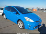 2012 Toyota Prius V Five Blue vin: JTDZN3EU4C3078578