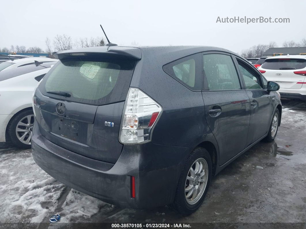 2012 Toyota Prius V Three Gray vin: JTDZN3EU4C3122918