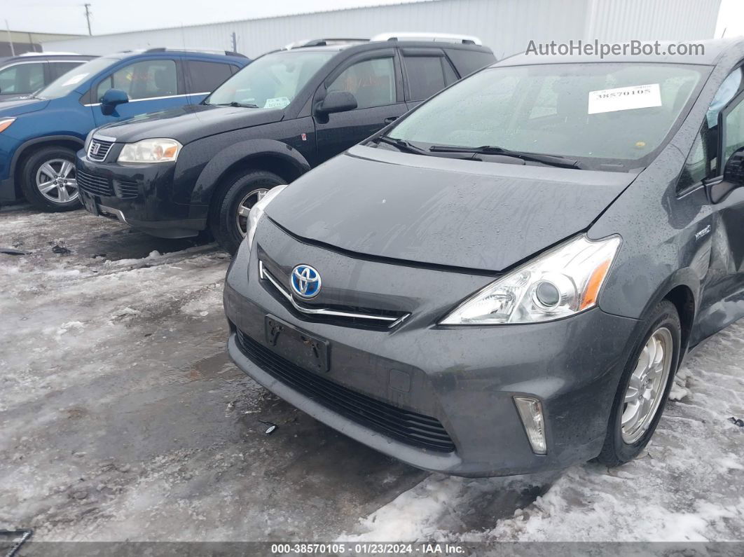 2012 Toyota Prius V Three Gray vin: JTDZN3EU4C3122918