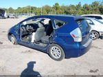 2012 Toyota Prius V Two/three/five Blue vin: JTDZN3EU4C3128542