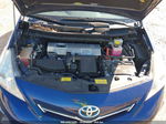 2012 Toyota Prius V Two/three/five Blue vin: JTDZN3EU4C3128542