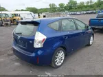 2012 Toyota Prius V Five Blue vin: JTDZN3EU4C3133613