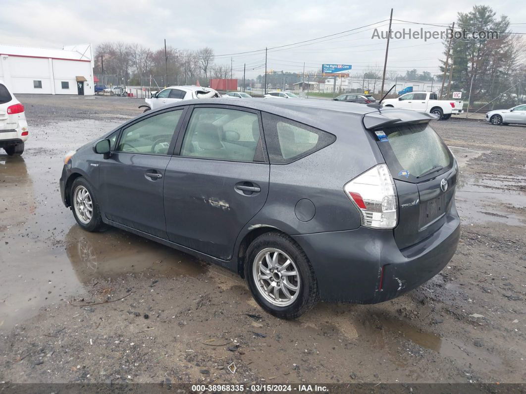 2012 Toyota Prius V Three Gray vin: JTDZN3EU4C3142926