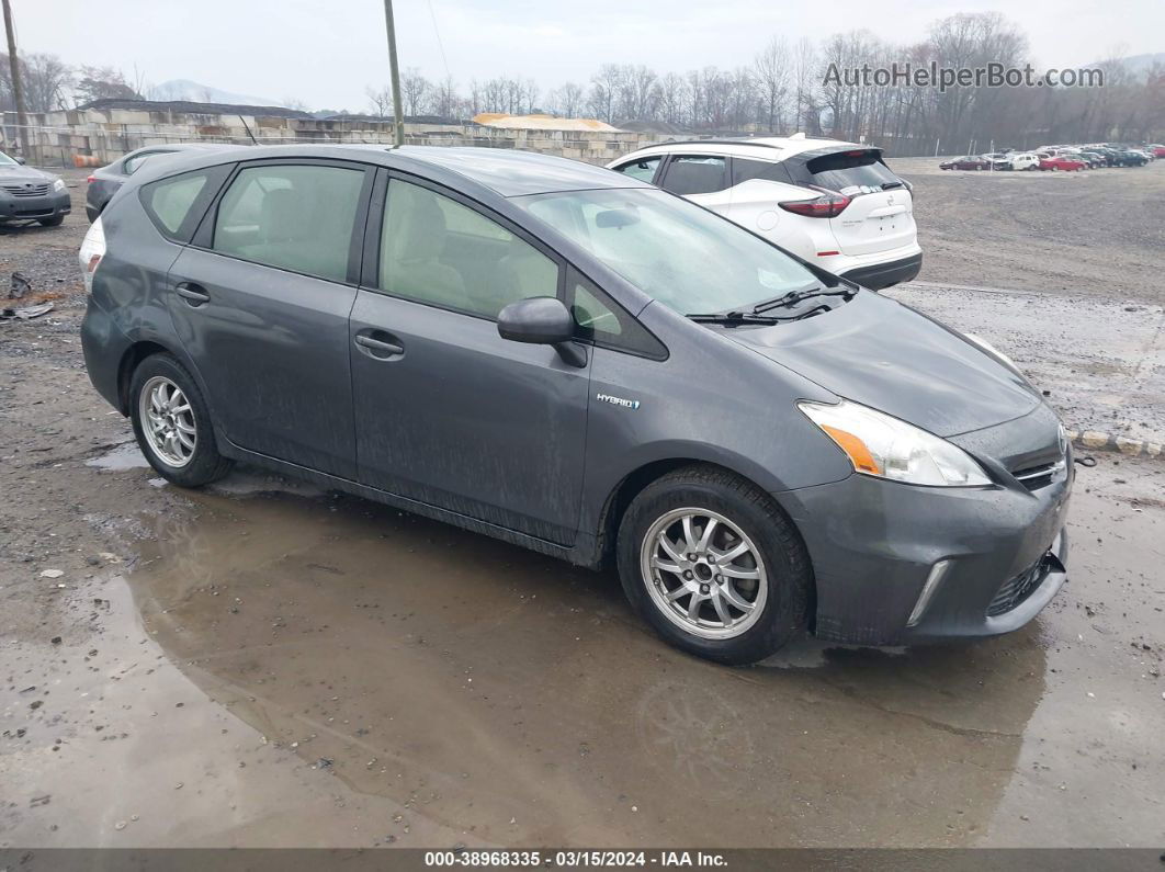 2012 Toyota Prius V Three Gray vin: JTDZN3EU4C3142926