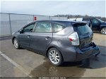 2012 Toyota Prius V Five Gray vin: JTDZN3EU4C3165011