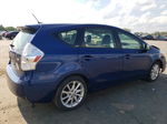 2012 Toyota Prius V  Синий vin: JTDZN3EU4C3180320