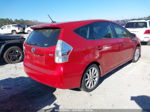 2012 Toyota Prius V Five Red vin: JTDZN3EU4C3186019