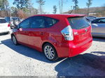 2012 Toyota Prius V Five Red vin: JTDZN3EU4C3186019