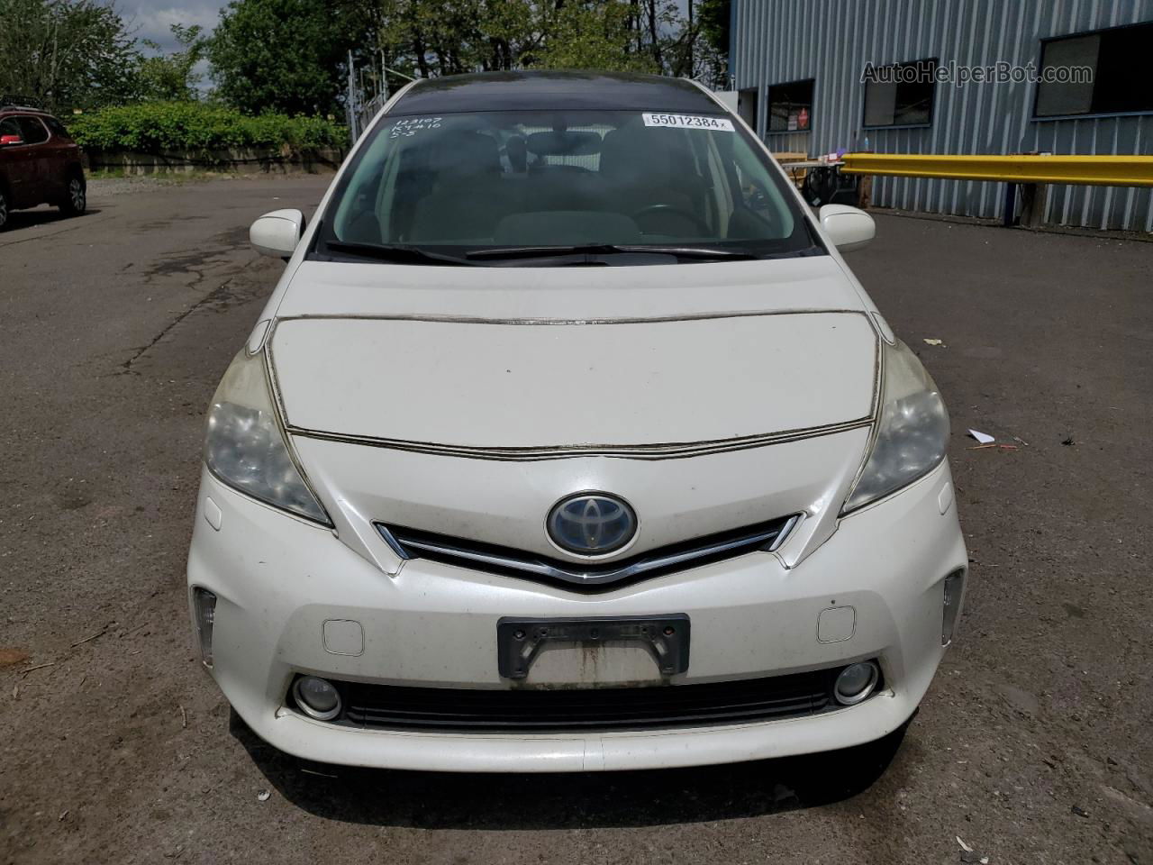 2013 Toyota Prius V  Белый vin: JTDZN3EU4D3211874