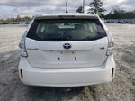 2013 Toyota Prius V  White vin: JTDZN3EU4D3220400