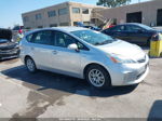 2012 Toyota Prius V Three Silver vin: JTDZN3EU5C3018602