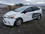 2012 Toyota Prius V  White vin: JTDZN3EU5C3025291