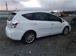 2012 Toyota Prius V  White vin: JTDZN3EU5C3025291