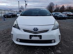 2012 Toyota Prius V  White vin: JTDZN3EU5C3025291