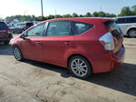 2012 Toyota Prius V  Red vin: JTDZN3EU5C3073082