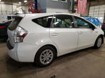 2012 Toyota Prius V  White vin: JTDZN3EU5C3081814