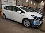 2012 Toyota Prius V  White vin: JTDZN3EU5C3081814