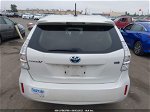 2012 Toyota Prius V Two/three/five White vin: JTDZN3EU5C3093249